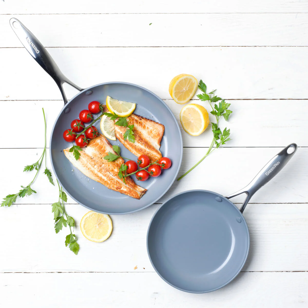 Valencia Pro<br> 2PC COOKWARE SETS, DARK GREY - 26 & 30CM - Image 6