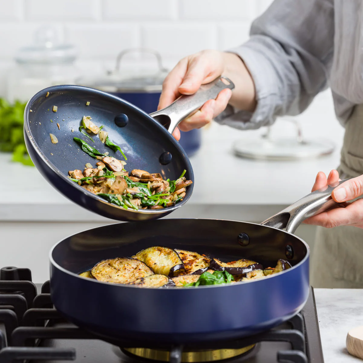 Blue Diamond<br>Classic 5 Piece Cookware Set - Image 3