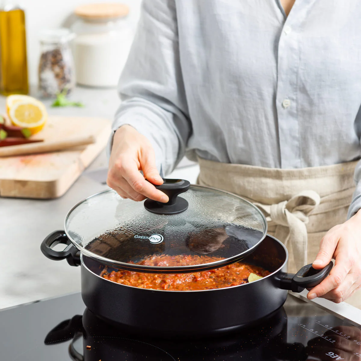 Torino<br> Skillet, Black - 28cm - Image 2