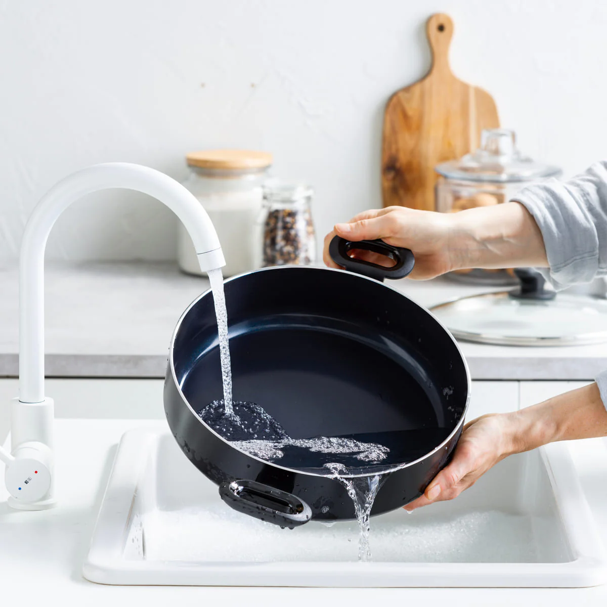 Torino<br> Skillet, Black - 28cm - Image 6