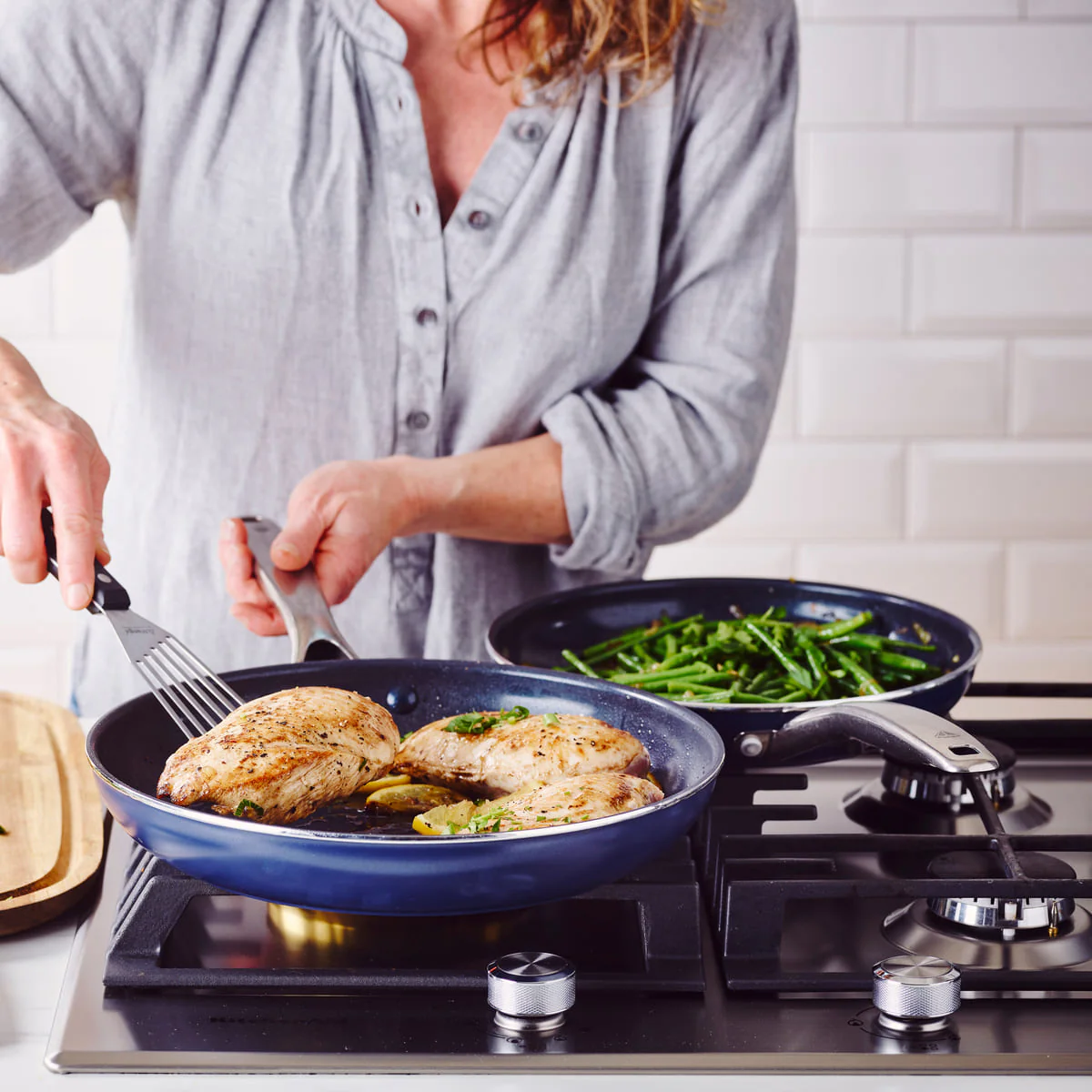 Blue Diamond<br> Classic 6-Piece Cookware Set - Image 5
