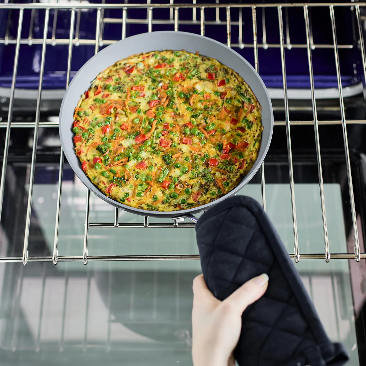 Valencia Pro<br> FRYING PAN, DARK GREY - 28CM - Image 9