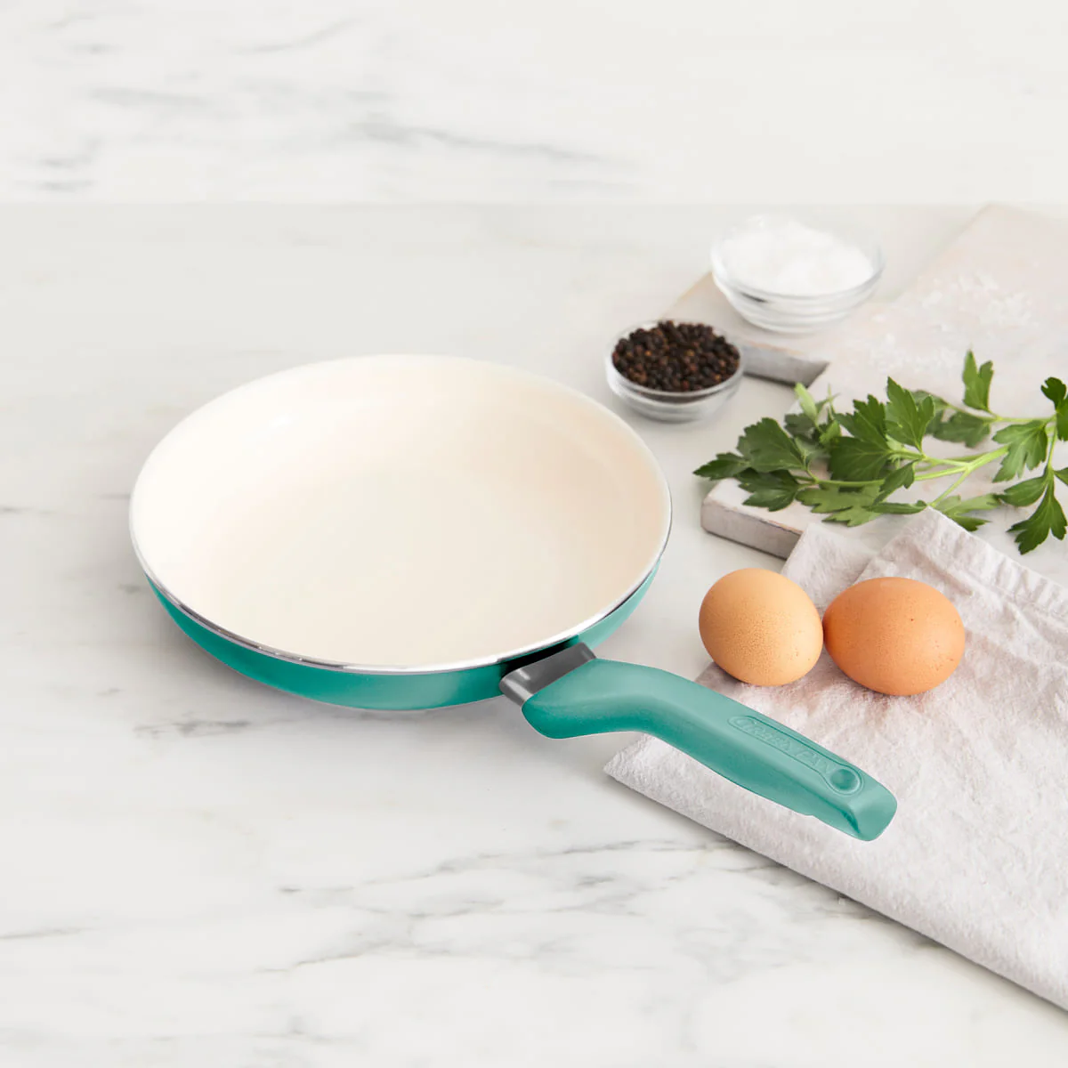 Rio<br>Frying Pan, Turquoise - 18cm