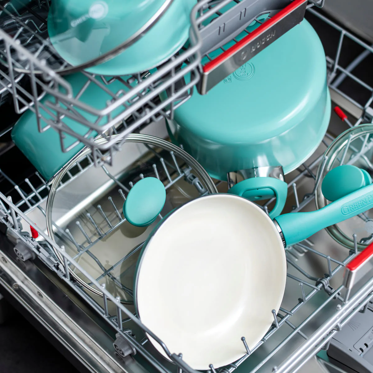 Rio<br>17pc Cookware Set, Turquoise - Image 8