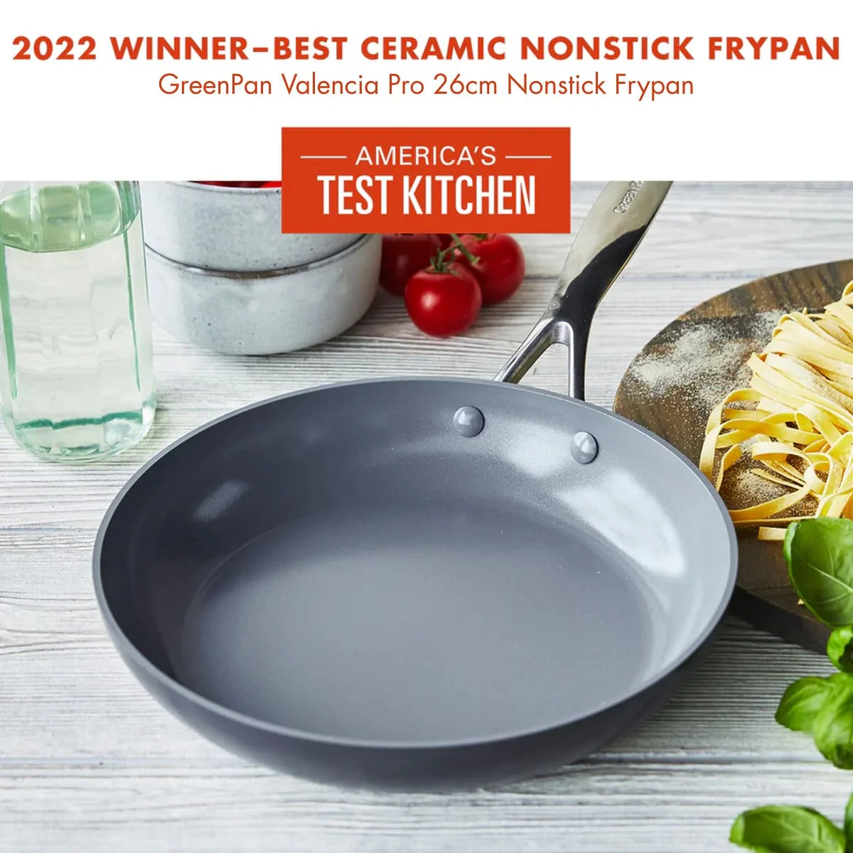Valencia Pro<br> FRYING PAN, DARK GREY - 26CM - Image 3