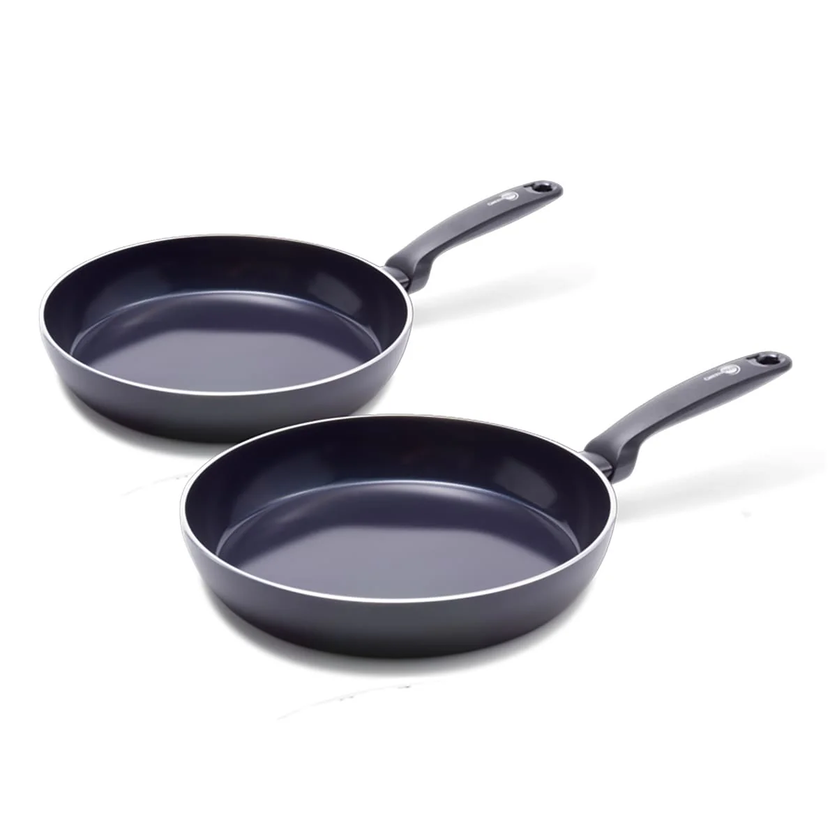 Torino<br> 2pcs Cookware Sets, Black - 20 & 26cm