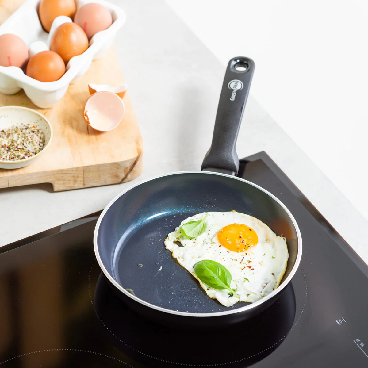 Torino<br> 2pcs Cookware Sets, Black - 20 & 26cm - Image 3