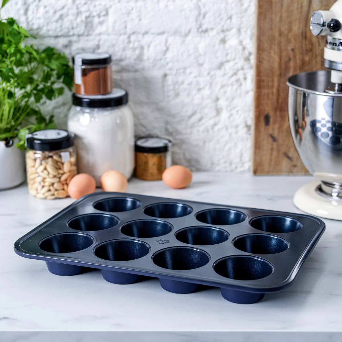 Blue Diamond<br> 12 Cup Muffin Pan - Image 2