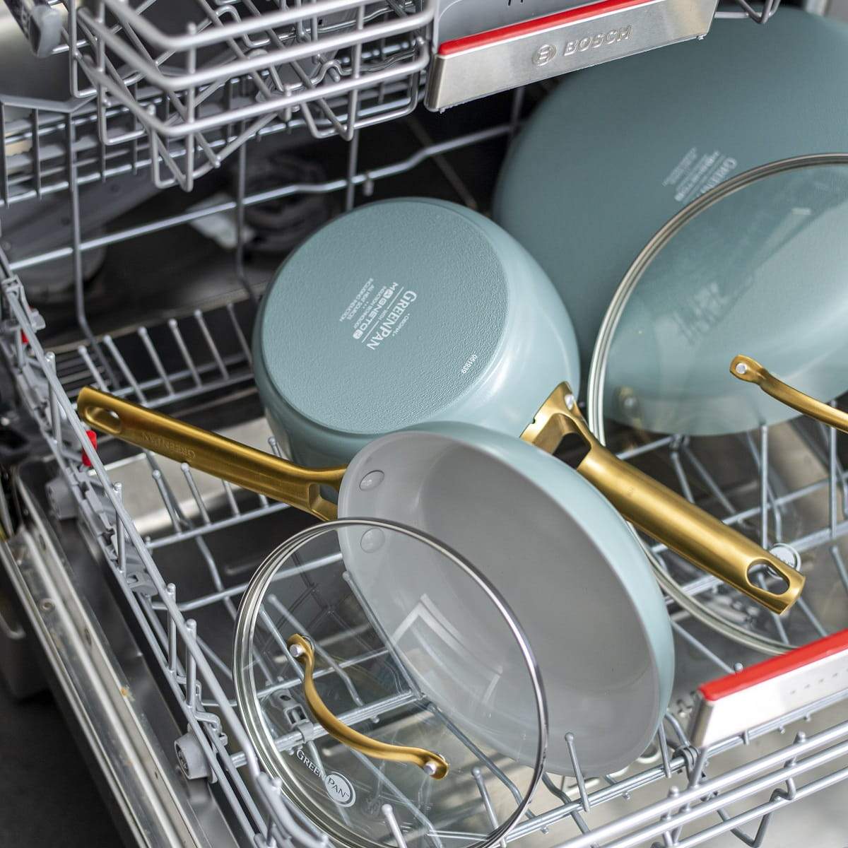 Padova<br> Frying Pan, Smokey Sky Blue - 28cm - Image 7
