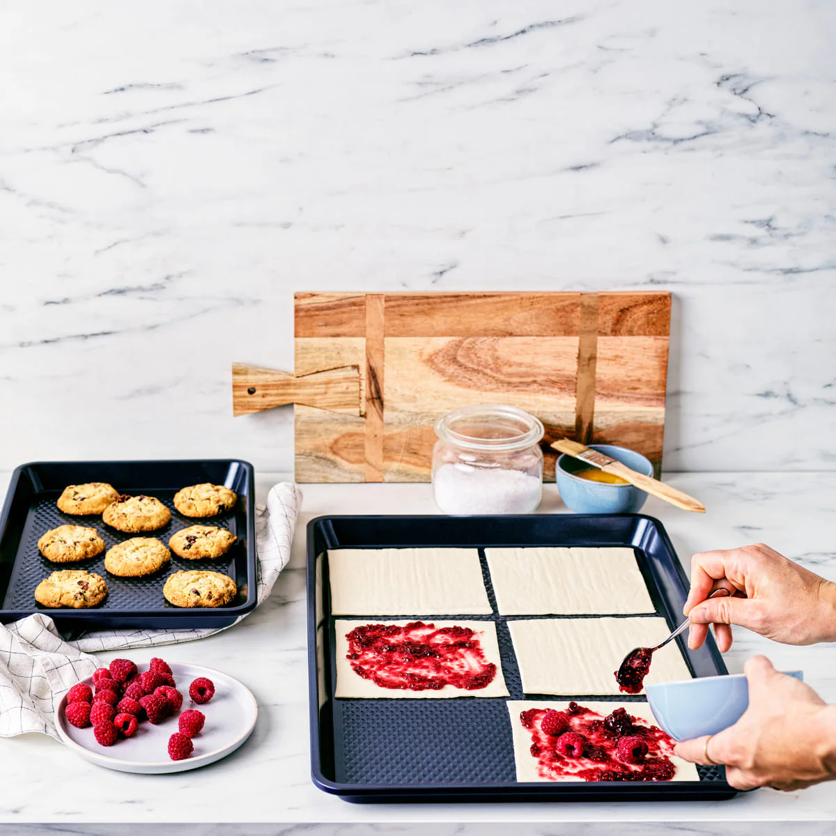 Blue Diamond<br> 5pc Bakeware Set