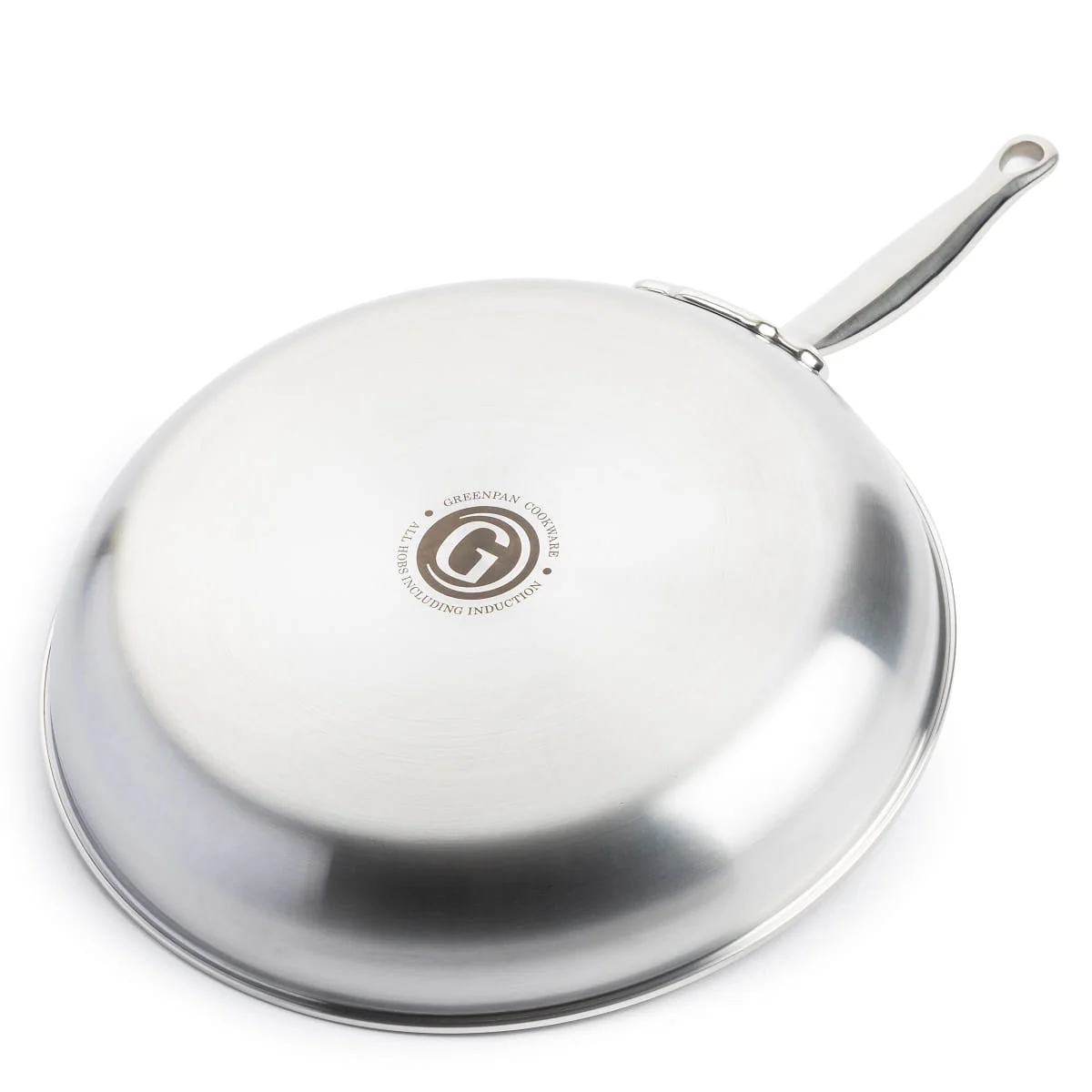 Premiere<br> Frying Pan, Stainless Steel - 28cm - Image 3