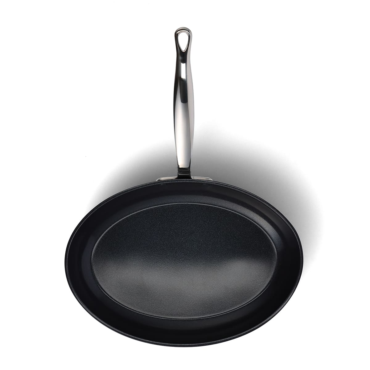 Barcelona Pro<br> oval fish pan, black - 33 x 23cm - Image 3