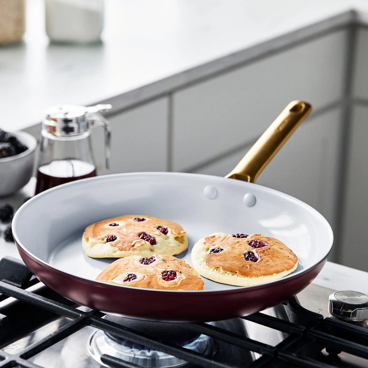Padova<br> 2pcs Cookware Set, Chocolate Truffle - 26 & 30 cm - Image 5