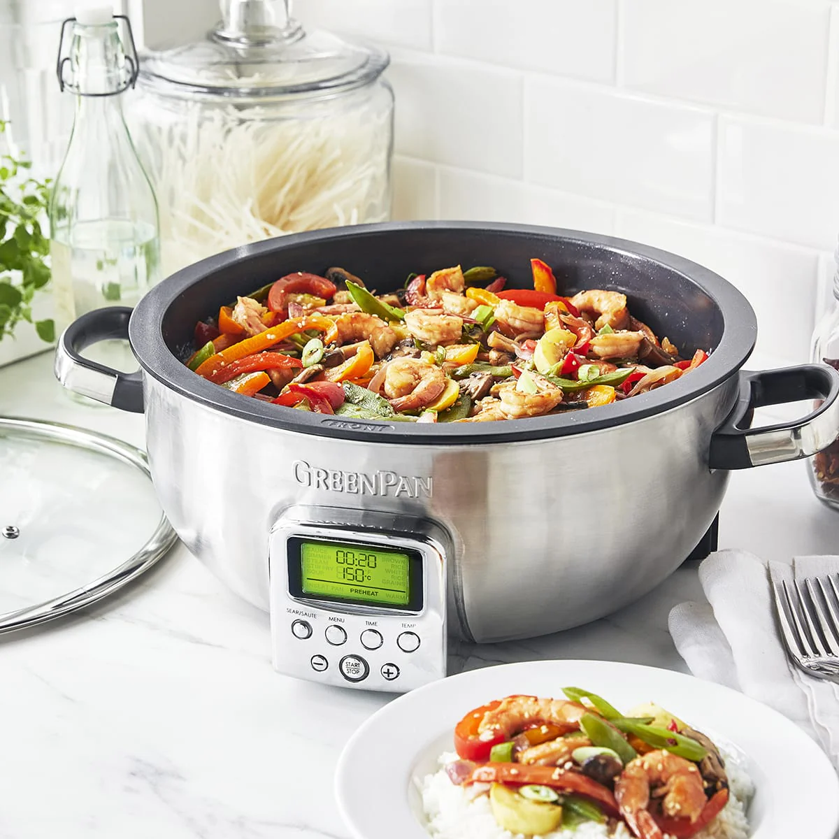 Kitchen Appliances<br> Glass Lid (fit for Omni Cooker) - Image 4