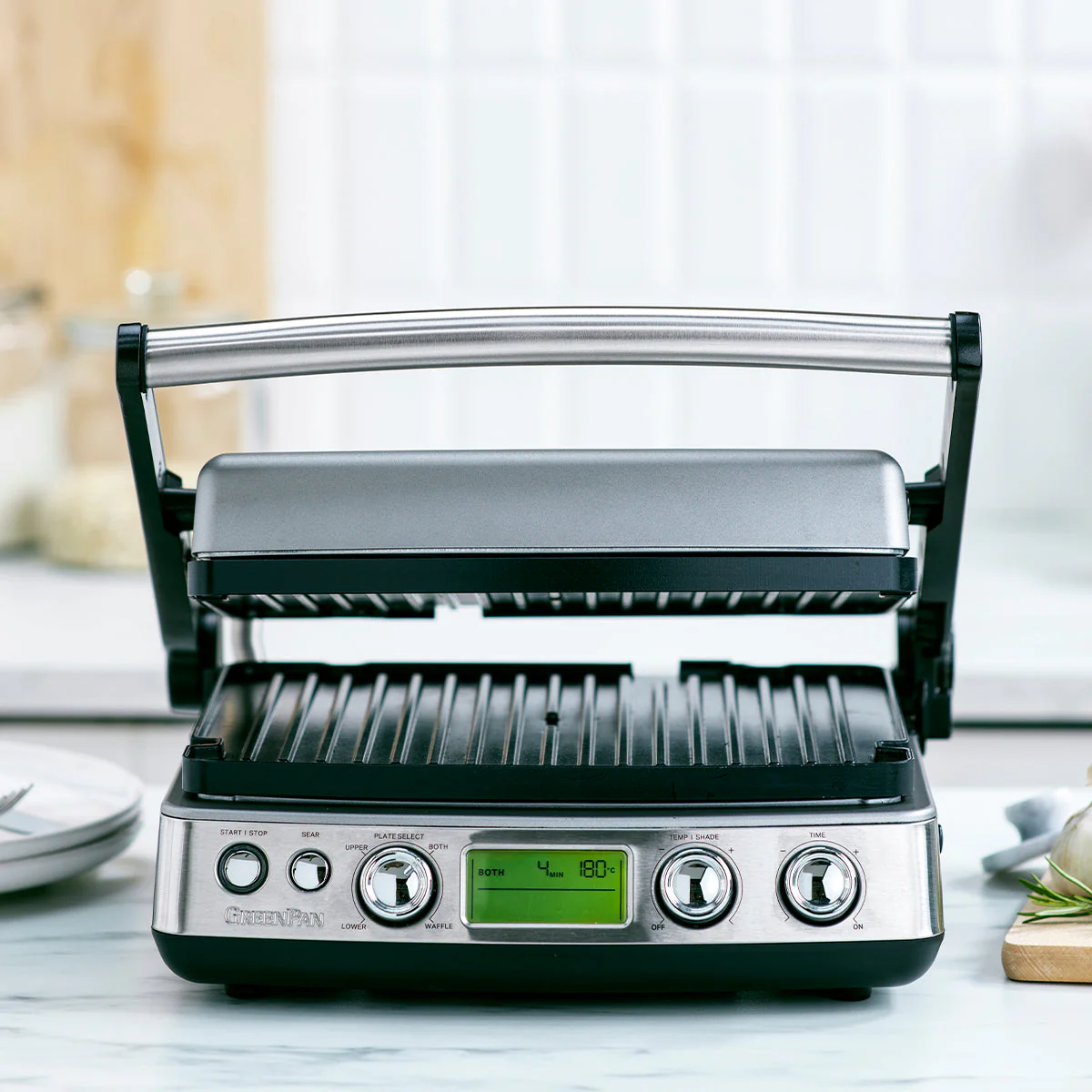 Contact Grill <br> Stainless Steel - Image 3