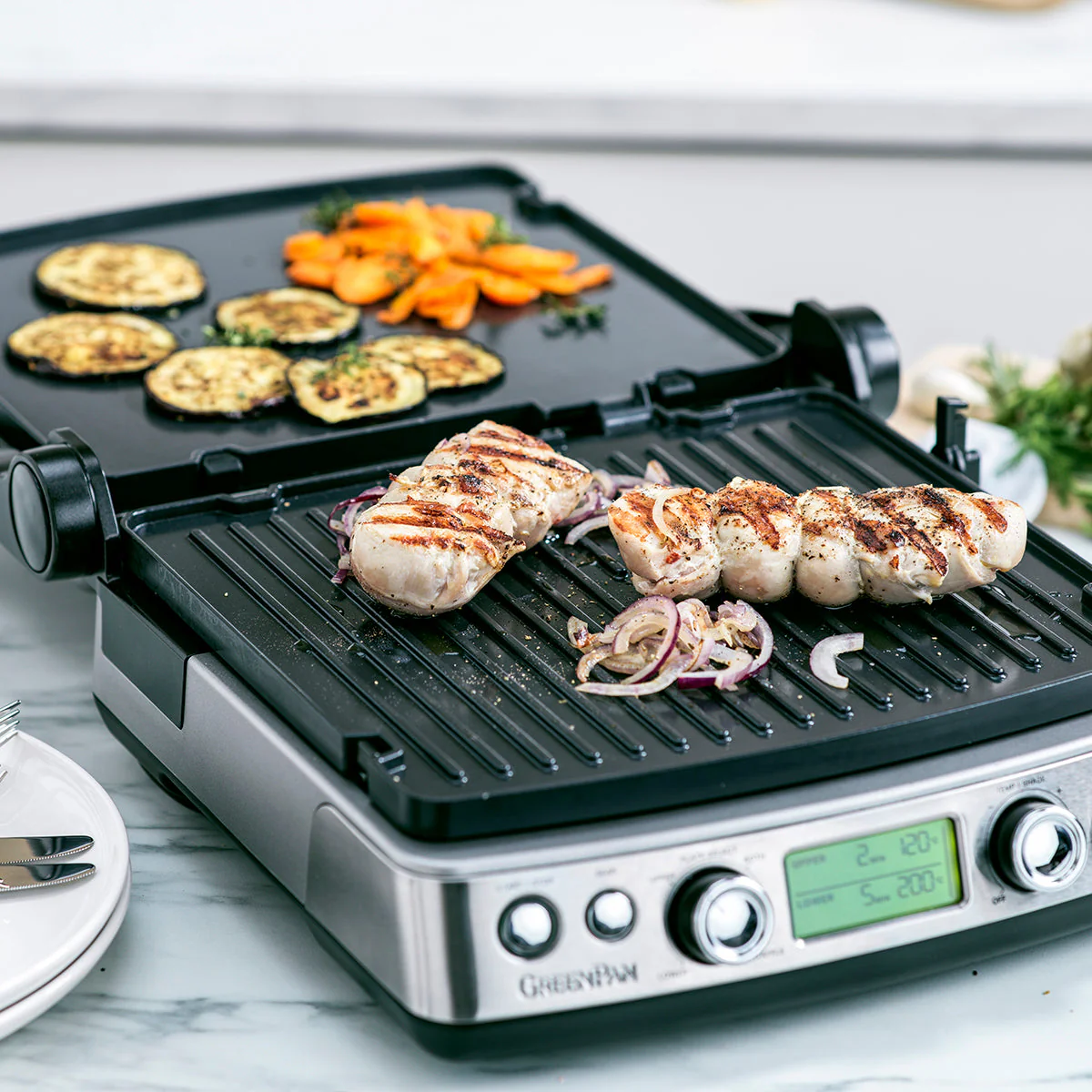 Contact Grill <br> Stainless Steel - Image 8