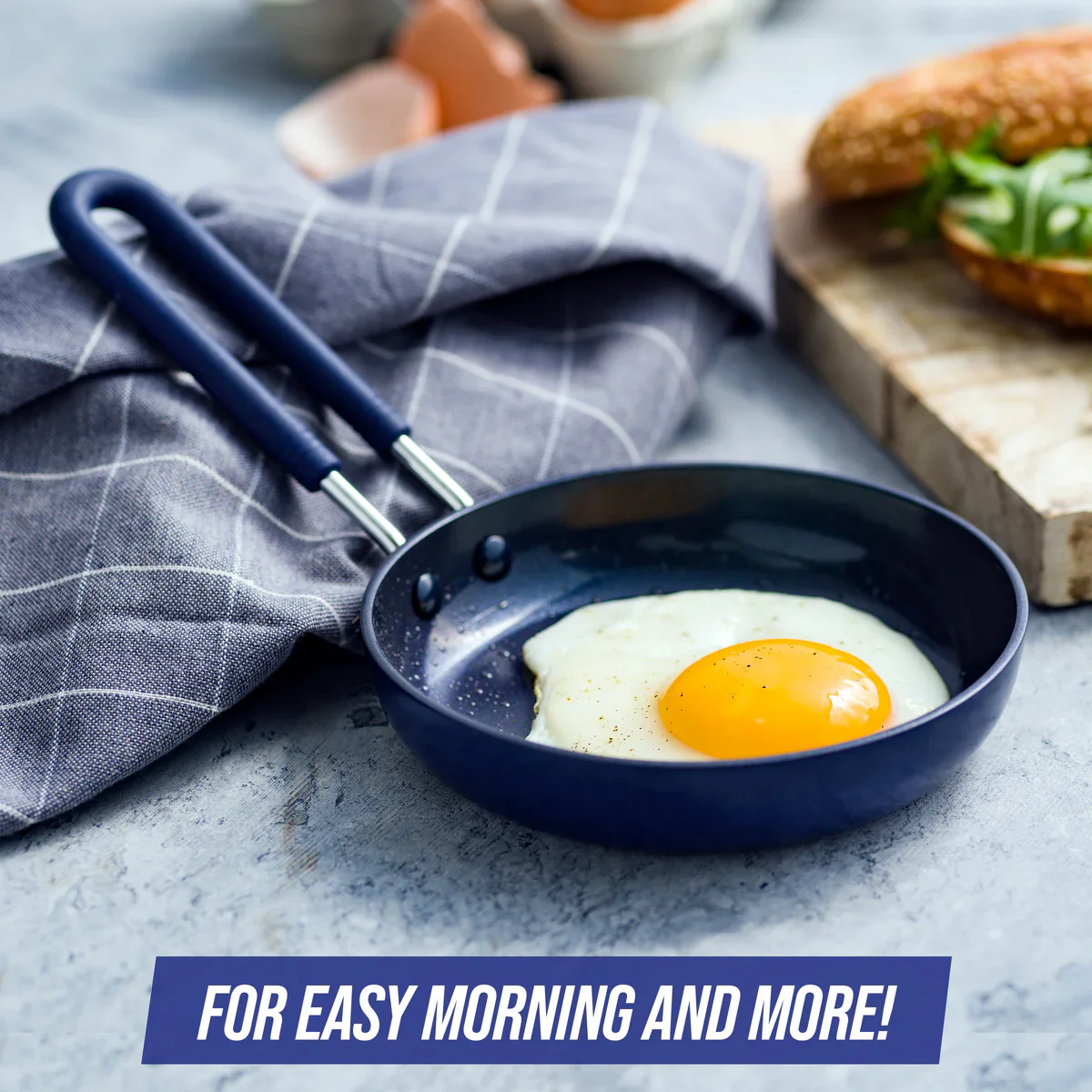 Blue Diamond<br> Classic Mini Egg Pan - 14cm - Image 7