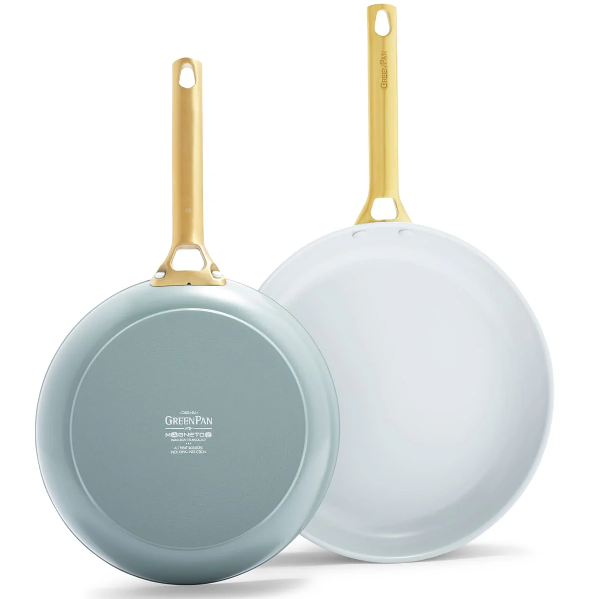 Padova<br> 2pcs Cookware Set, Smokey Sky Blue - 26 & 30 cm