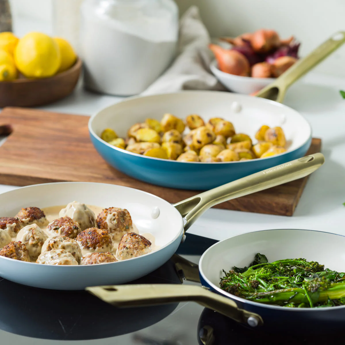 Shades<br> 3pc Cookware Set In Coastal - Image 5