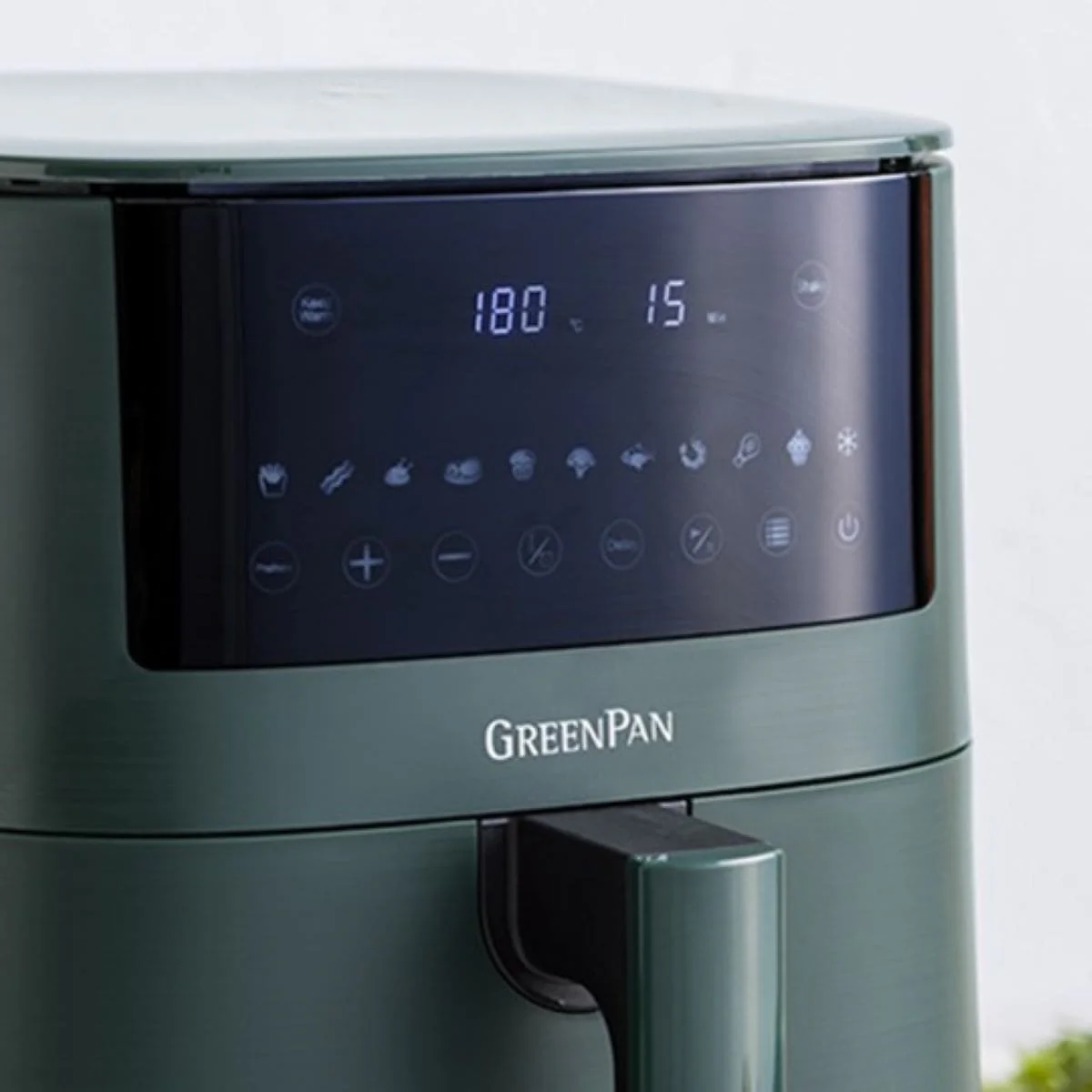 Bistro<br> XXL Coloured Air Fryer - Pine Green - Image 5
