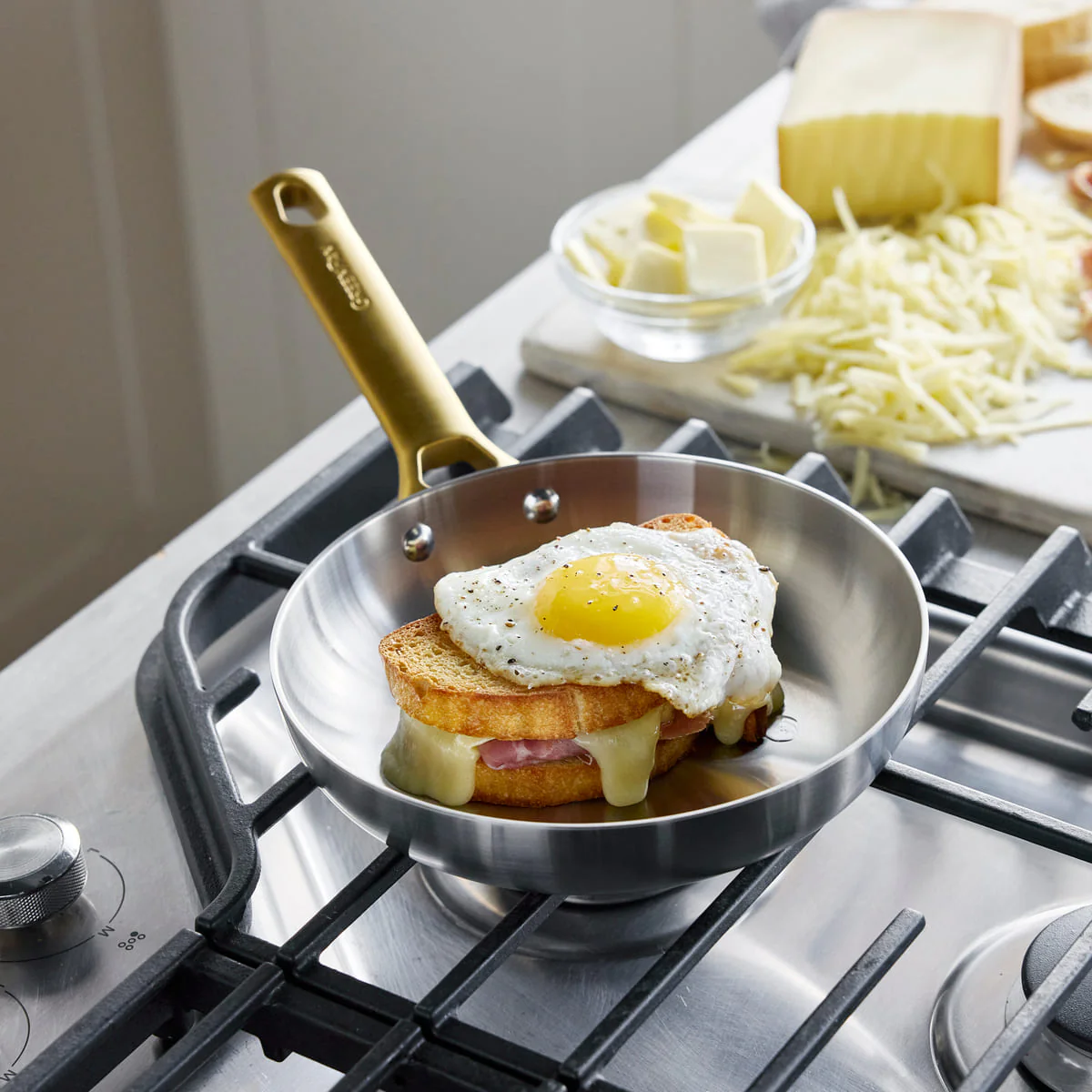 Padova<br> 6 (10) pc Cookware Set, Stainless Steel - Image 4