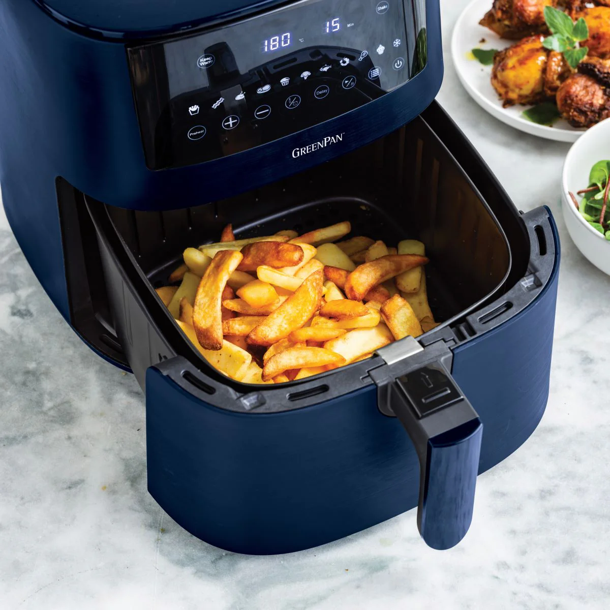 Bistro<br> XXL Air Fryer - Oxford Blue - Image 5
