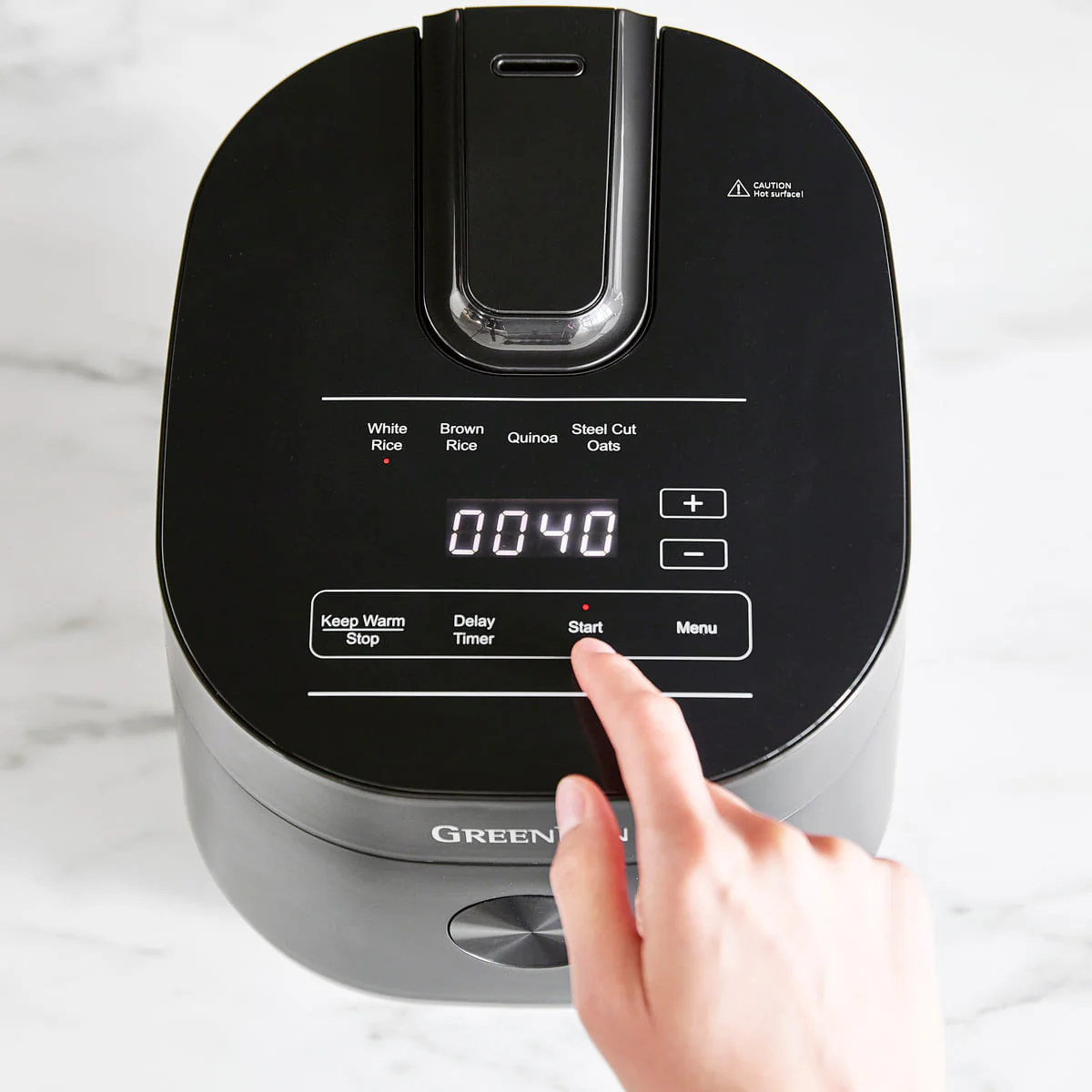 Rice and Grains Cooker<br>Black, 2L/8 Cups - Image 6