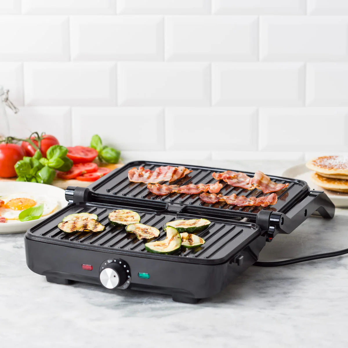 GreenLife<br> Contact Grill in Black - Image 9