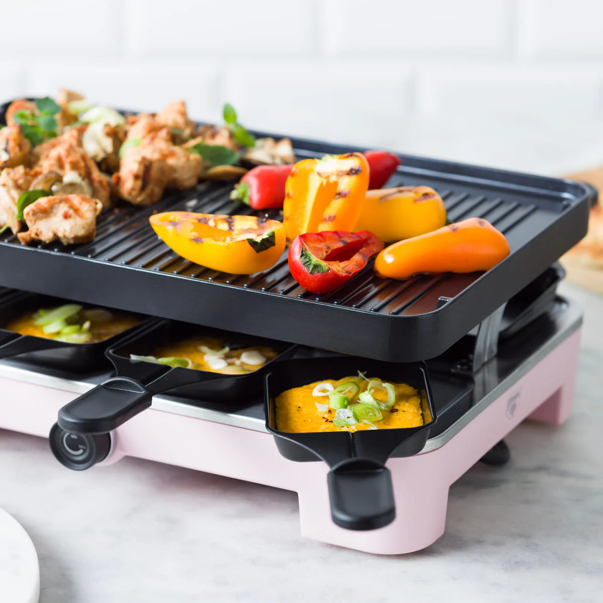 GreenLife <br>Family Fun Grill, Pink - Image 4