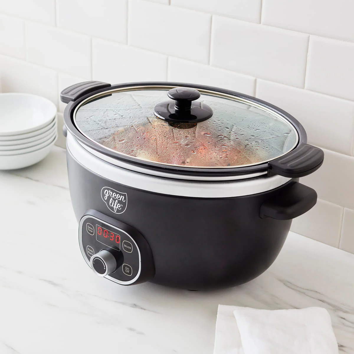GreenLife<br> Duo Slow Cooker, Black - Image 6
