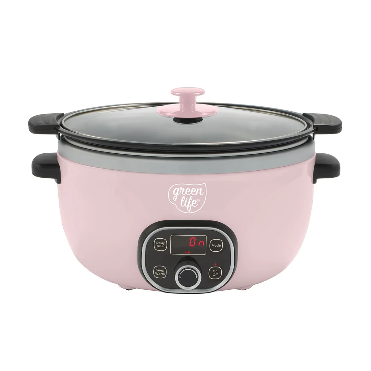 GreenLife<br> Duo Slow Cooker, Pink - Image 3