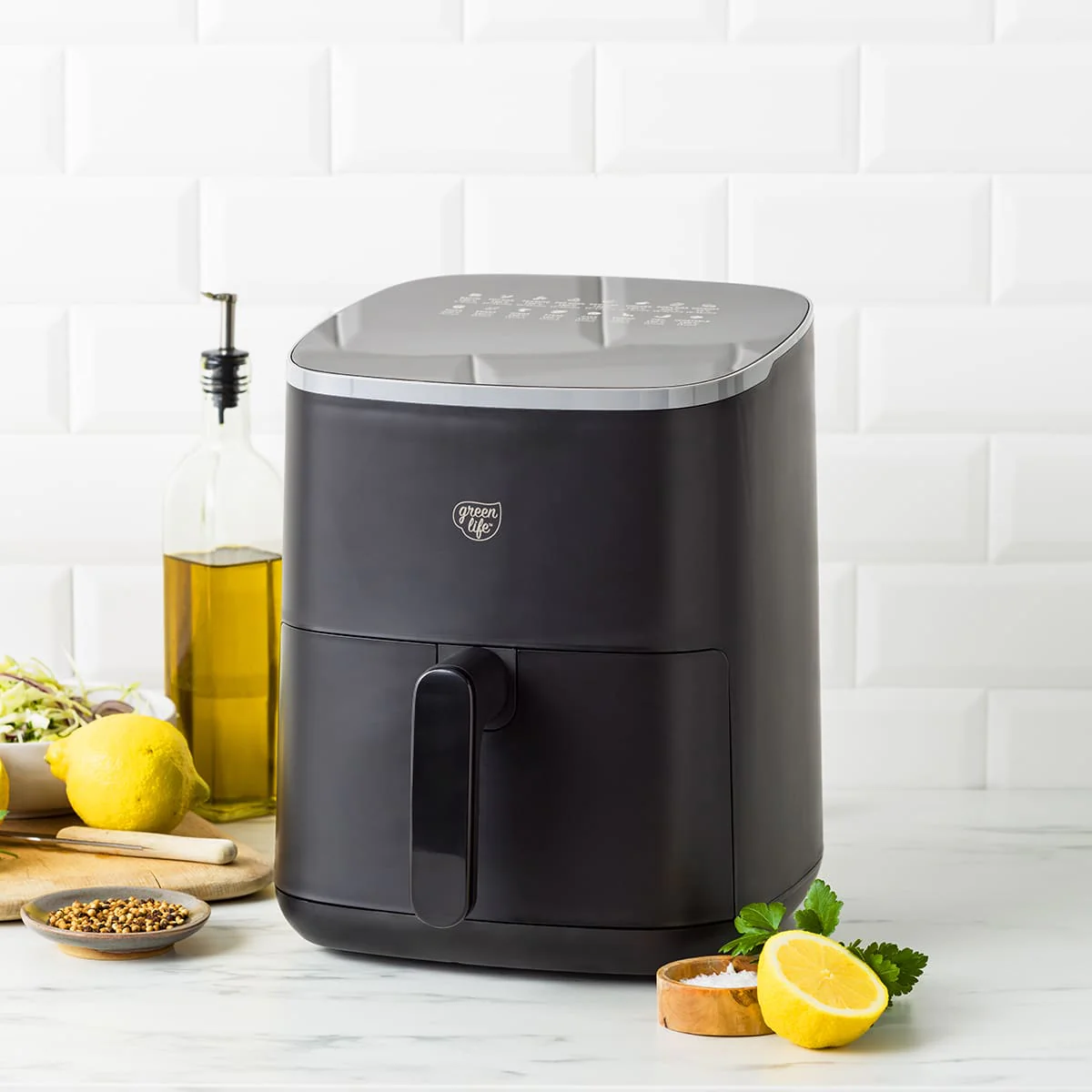 GreenLife<br> Air Fryer in Black - Image 2