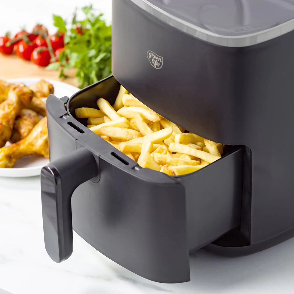 GreenLife<br> Air Fryer in Black - Image 5