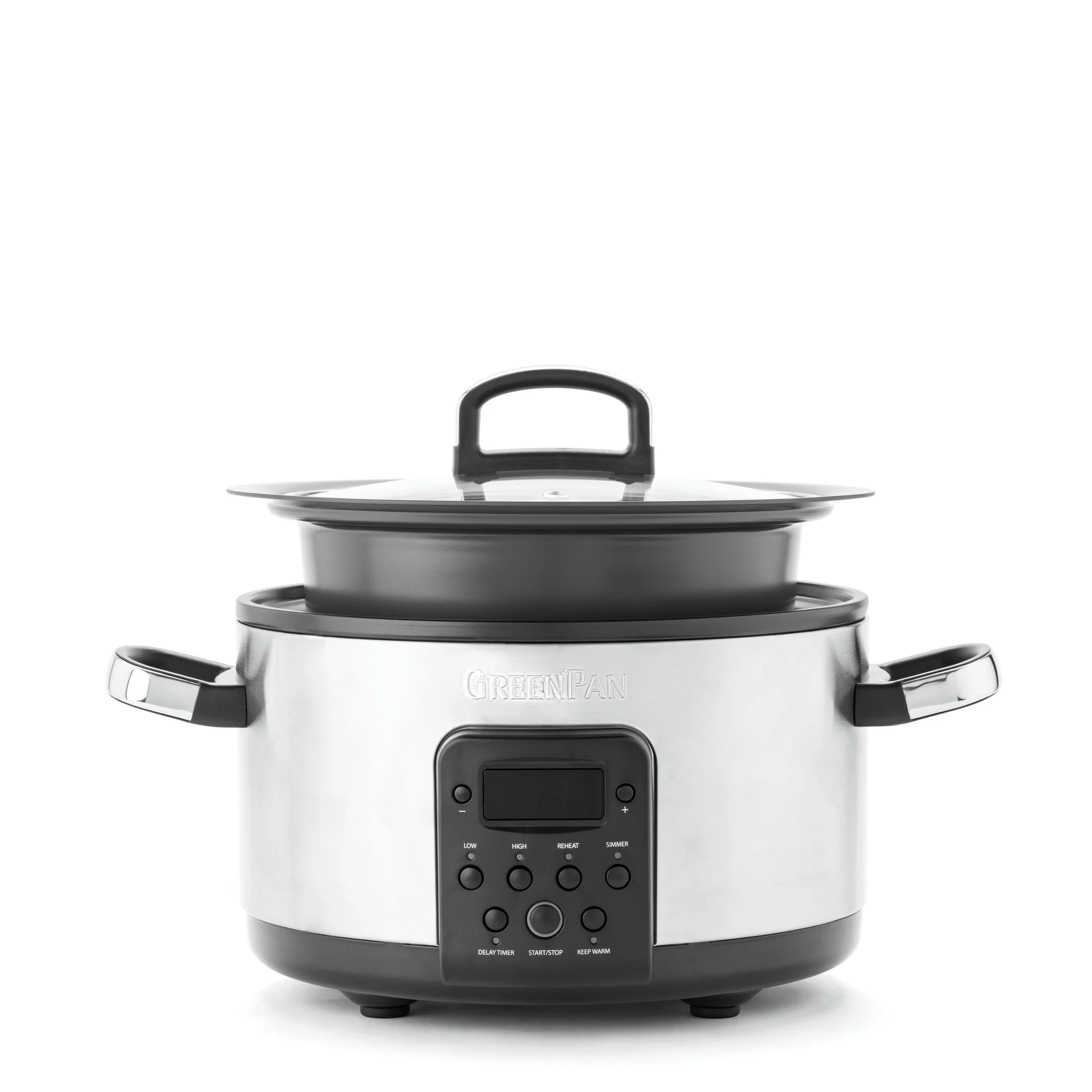 Bistro Slow Cooker<br> Stainless Steel, 3.7L - Image 3