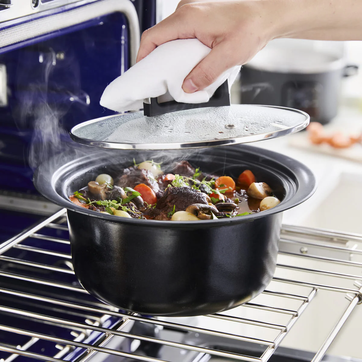 Bistro Slow Cooker<br> Stainless Steel, 3.7L - Image 8