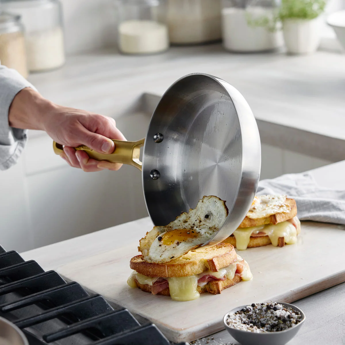 Padova<br> Frying Pan, Stainless Steel - 20cm - Image 2