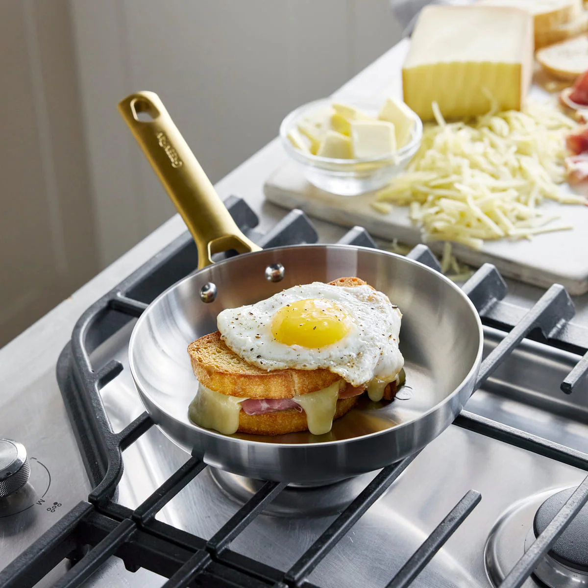 Padova<br> Frying Pan, Stainless Steel - 20cm - Image 3