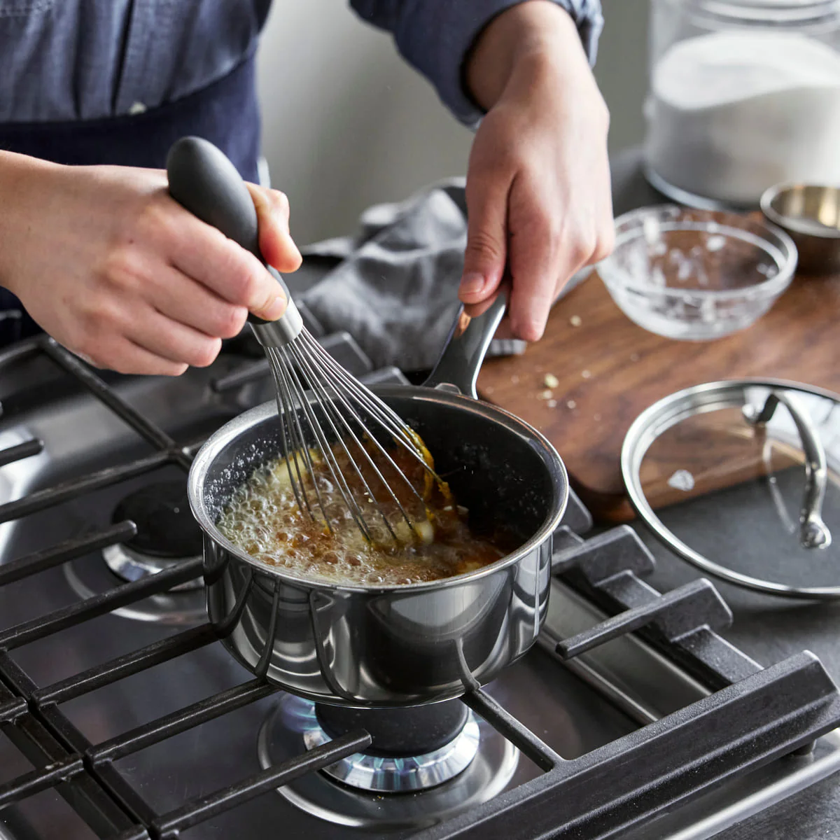 Blue Diamond<br> Diamond Bond Saucepan 16, Stainless Steel - Image 3