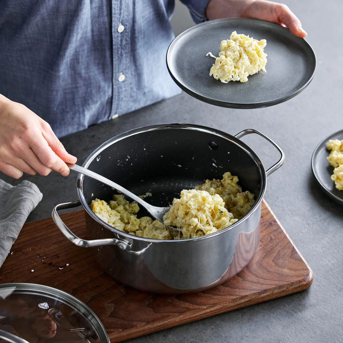 Blue Diamond<br> Diamond Bond 12pcs Cookware Set, Stainless Steel - Image 8
