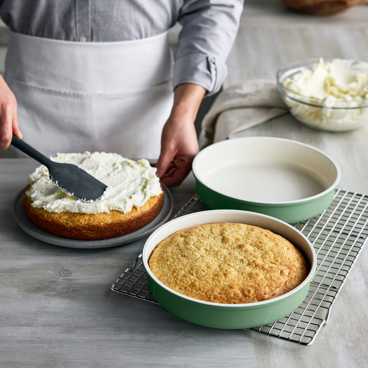 Reserve<br> Round Cakepan, Sage Green - 23.4 cm - Image 3
