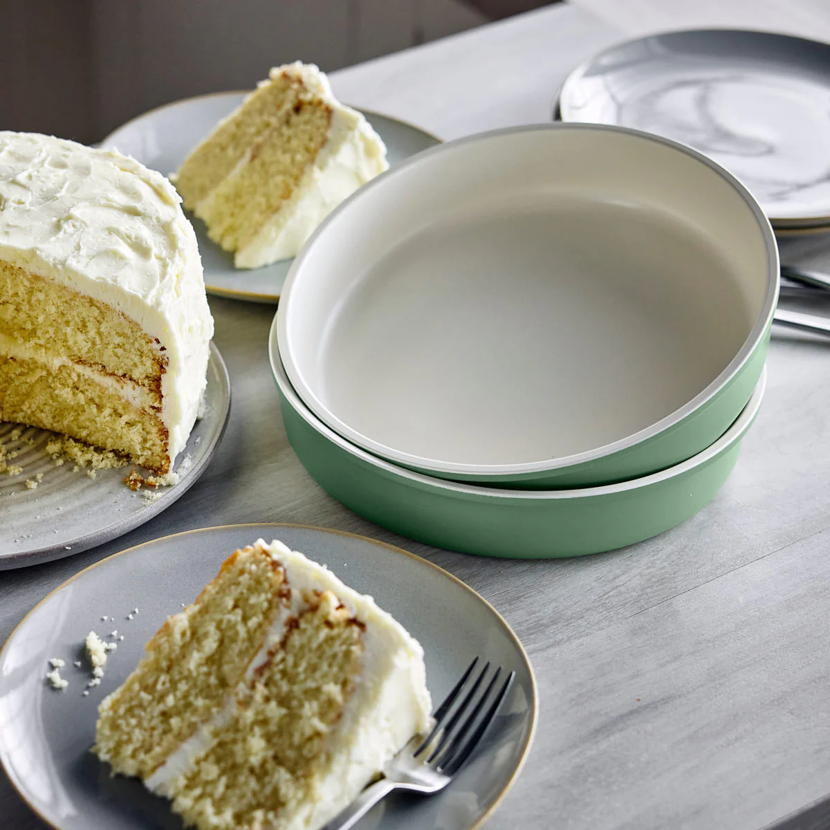 Reserve<br> Round Cakepan, Sage Green - 23.4 cm - Image 4