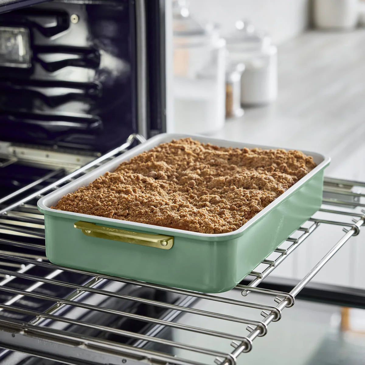 Reserve<br> Rectangular Cakepan, Sage Green - 30.2 x 25.2 cm - Image 4