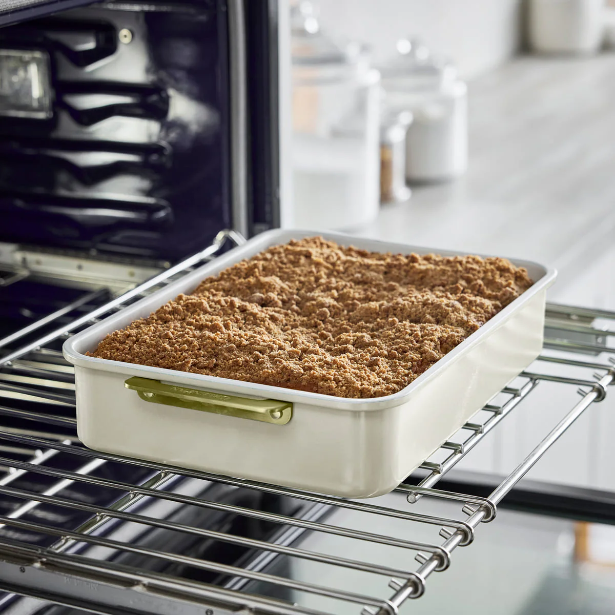 Reserve<br> Rectangular Cakepan, Cream White - 30.2 x 25.2 cm - Image 3