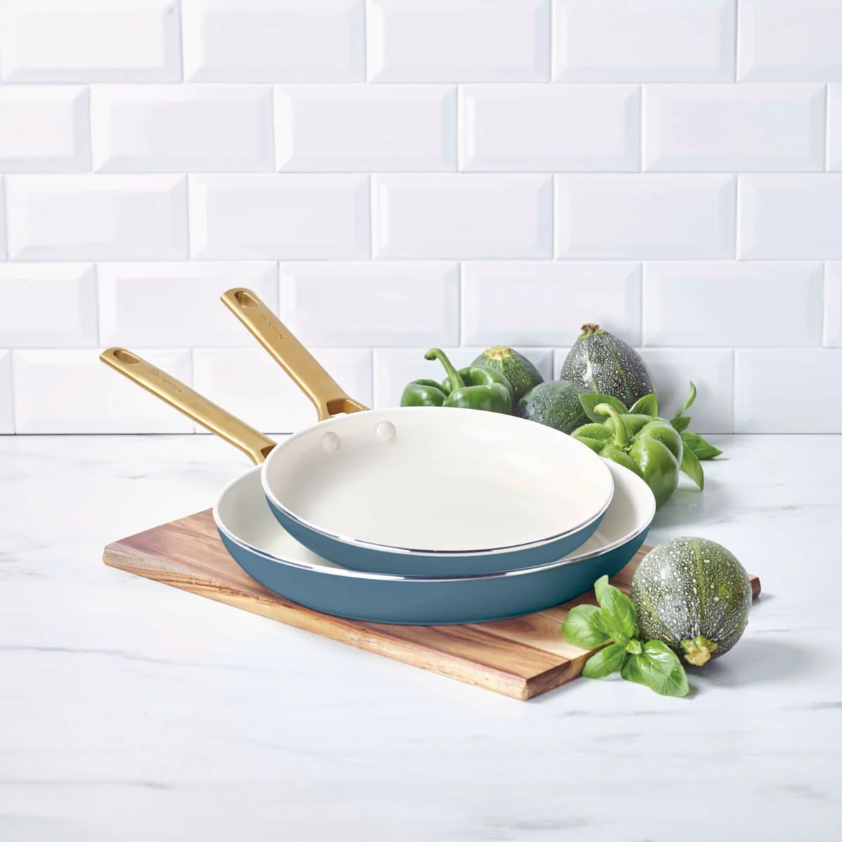 Padova<br> 2pcs Cookware Set, Blue Nove - 26 & 30 Cm