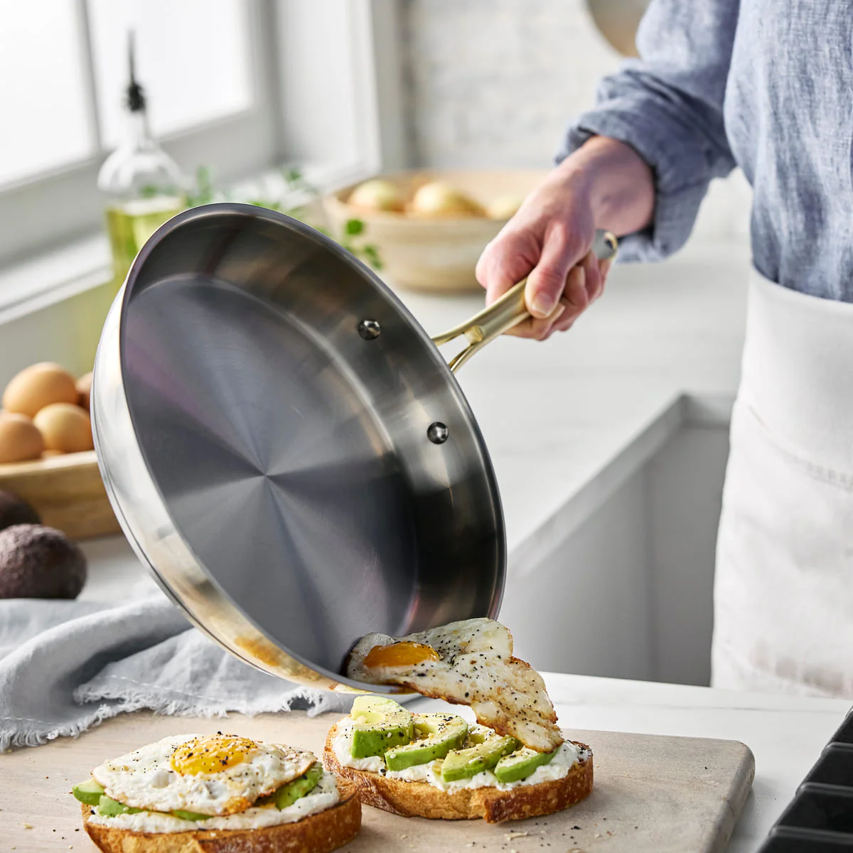 Swift<br> 11 pc Cookware Set, Stainless Steel - Image 6