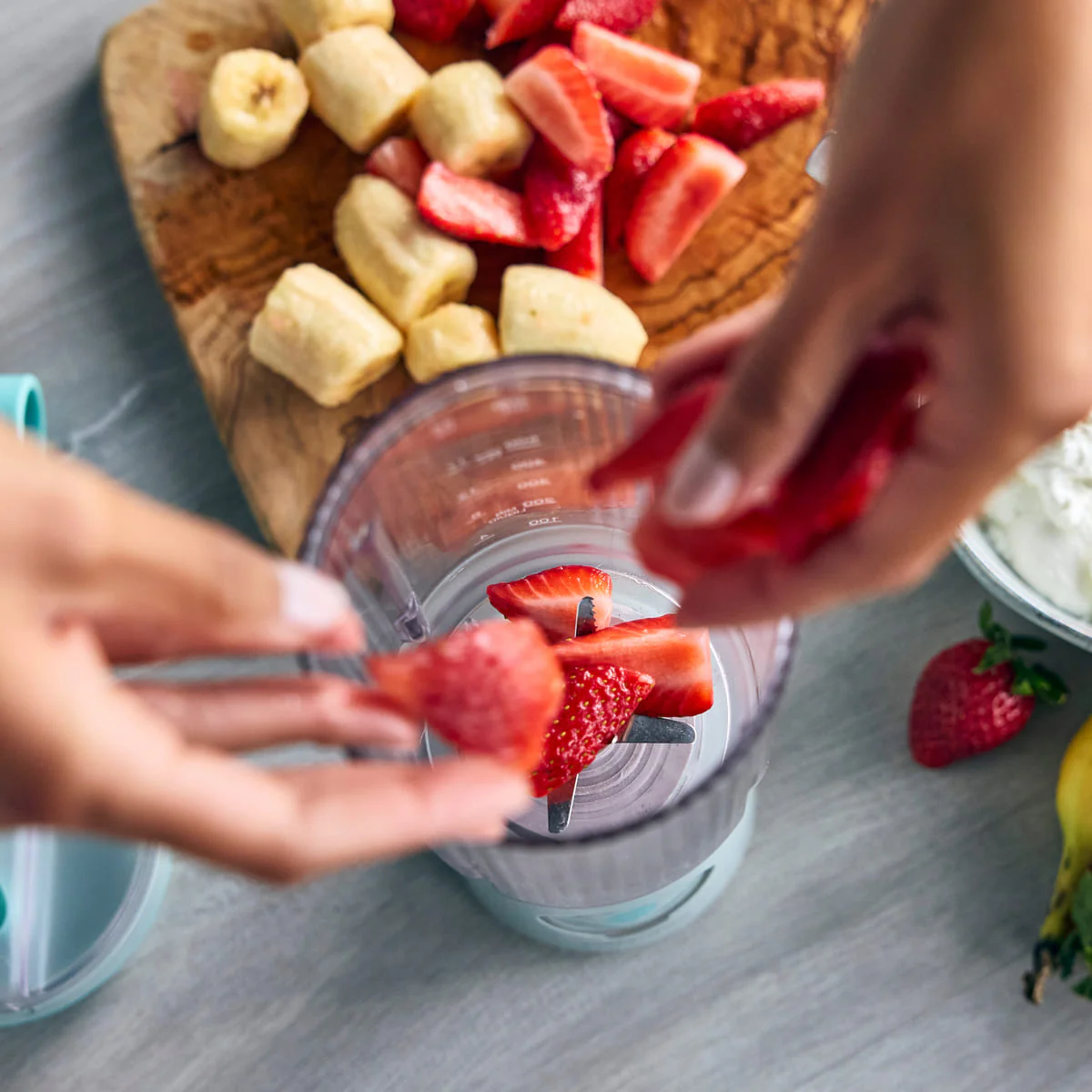 GreenPan Spin & Go<br> Portable Blender<br> Seaside - Image 8