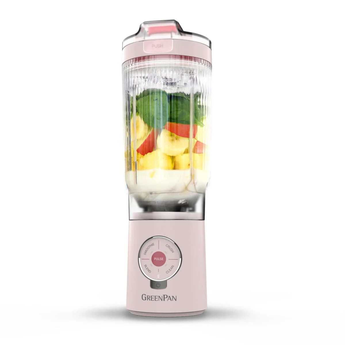 GreenPan Spin & Go<br> Portable Blender Pink