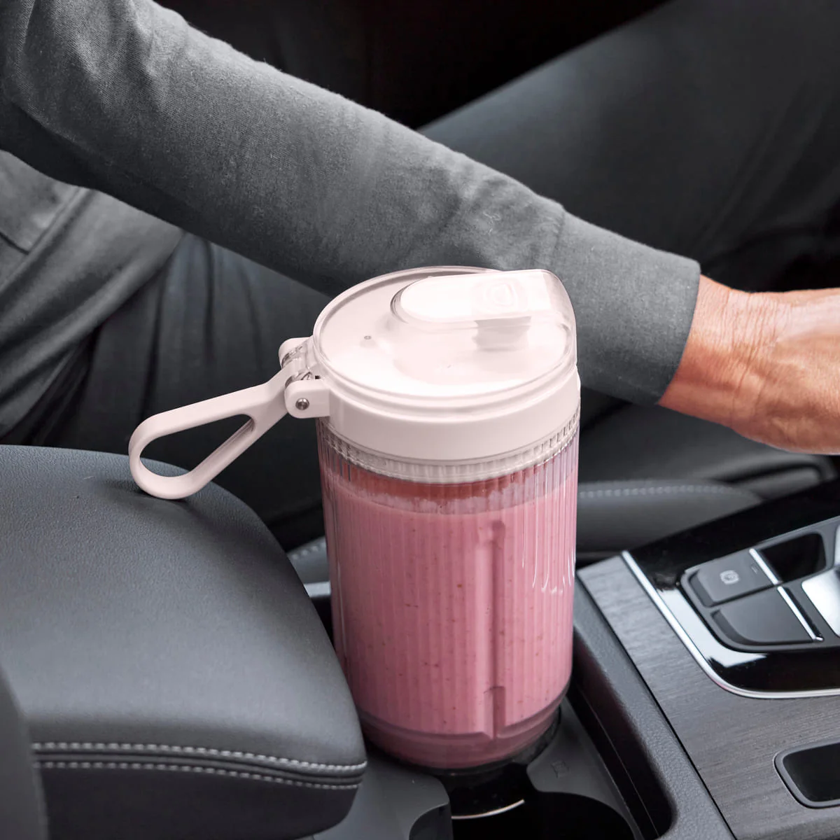 GreenPan Spin & Go<br> Portable Blender Pink - Image 6
