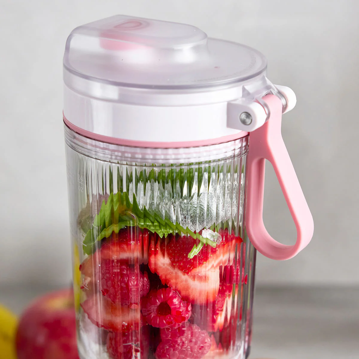 GreenPan Spin & Go<br> Portable Blender Pink - Image 9