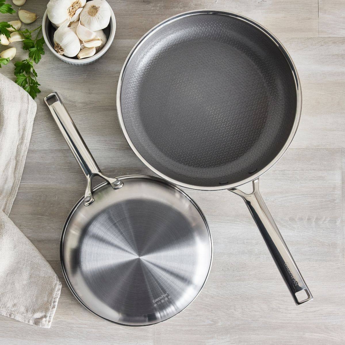 Apex<br> Thermobond Hybrid Ceramic Non-stick 7(15)pc Cookware Set - Image 3